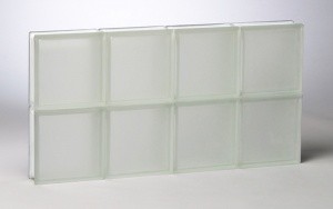 Ice Pattern Glass Block Window